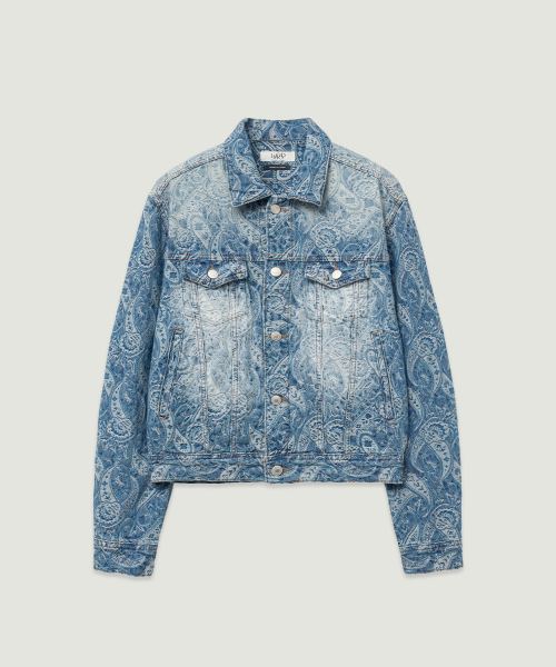 denim куртка washedblue