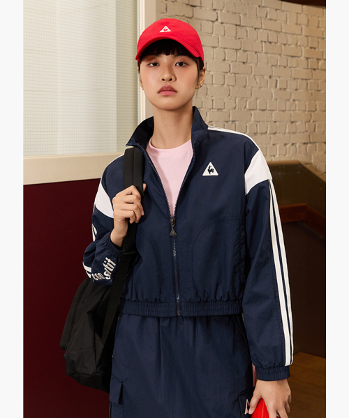 cropped куртка - navy(QQ122LJK35)
