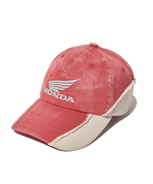 혼다 모터사이클() Vintage Cutoff Cap_Red/Beige 상품 이미지