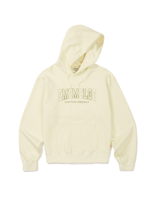 [Mmlg] MM AFTERIMAGE HOODIE (NATURAL SOAP)