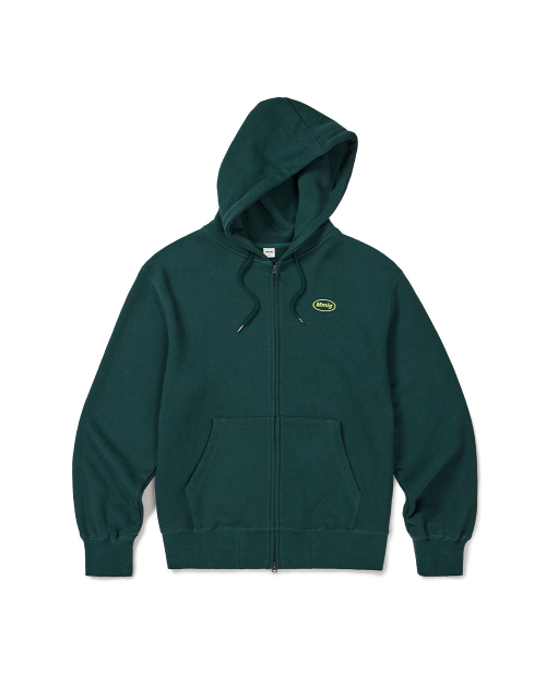 [Mmlg] SIMBOLPLAY HOOD ZIPUP (DEEP GREEN)