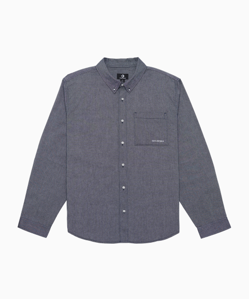 컨버스() 옥스포드 버튼업 셔츠 옵시디언 10024602-A05 상품 이미지
