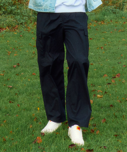 CINERY WOVEN TAPERED PANTS