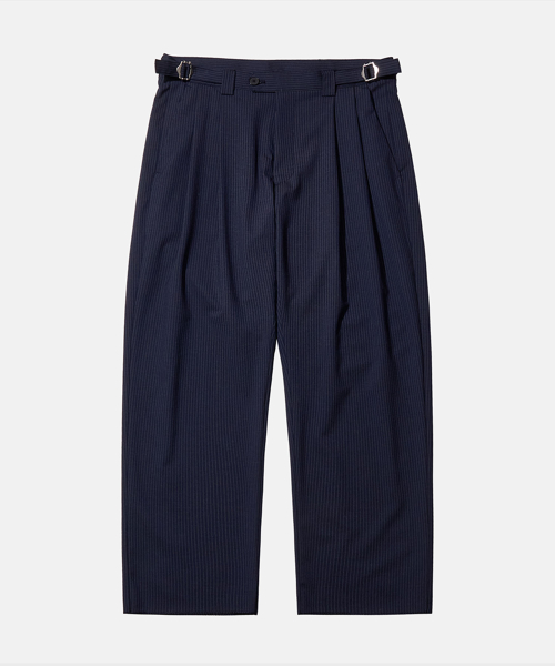 Classic Two-tuck Striped брюки, темно-синий