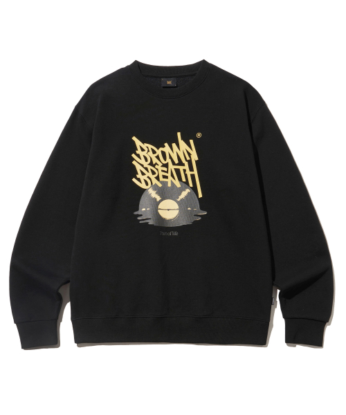 PART OF TAG CREWNECK - BLACK