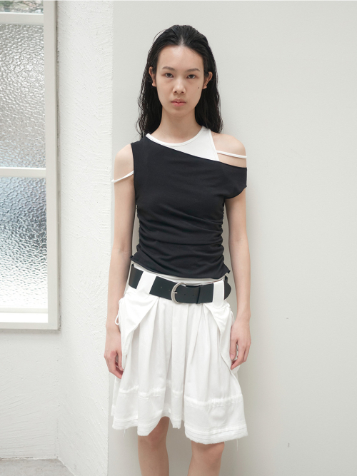 세릭(CERRIC) PUMKIN POCKET SKIRT / WHITE - 사이즈 & 후기