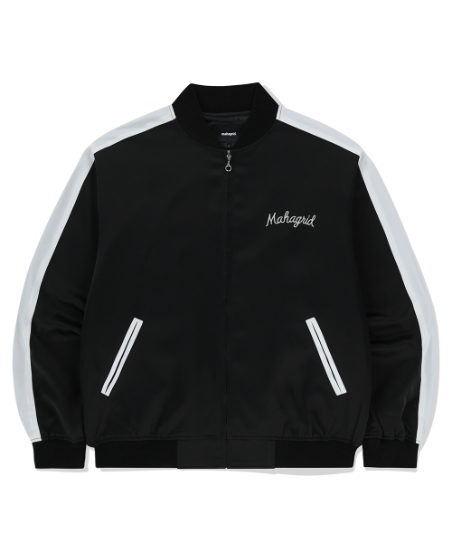 ROPE LOGO SATIN JACKET BLACK(MG2FSMJ246A)