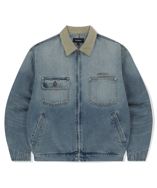 DUNGAREE DENIM JACKET BLUE(MG2FSMJ245A)