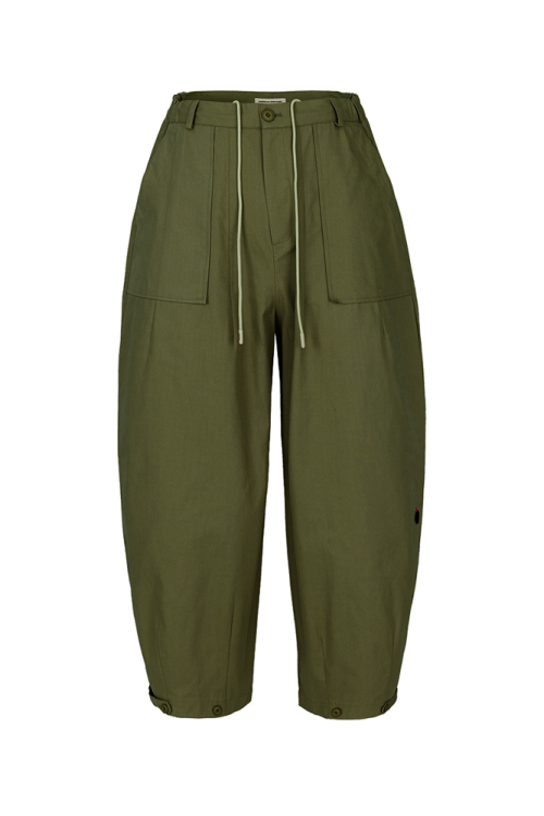 Balloon-fit рабочая Pants(KHAKI)