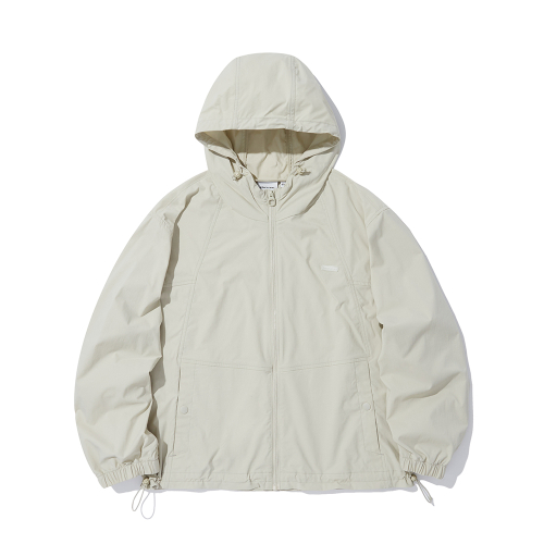 Женская ветровка с капюшоном L-Beige ITZ1UJ51ALE