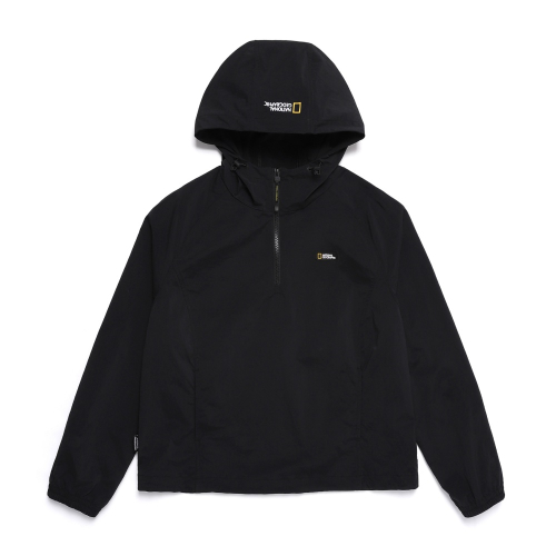 N251WFT084 Женский анорак с капюшоном CARBON BLACK
