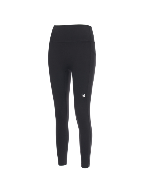 Женские базовые леггинсы с боковыми карманами NY (Black)