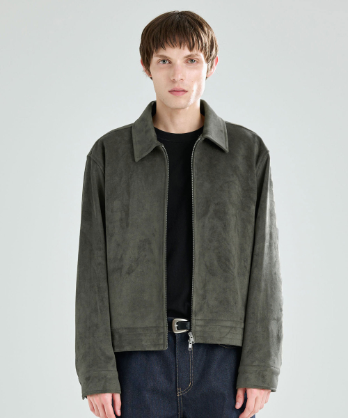 Замшевая куртка Craft Suede Jacket Khaki