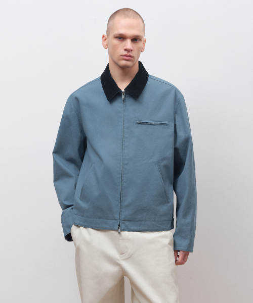 Парусиновая рабочая куртка [Blue Gray]
