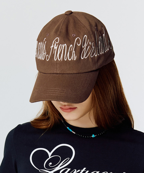 LARTIGENT ♥ L15 LETTERING BALL CAP /追跡付 LARTIGENT(ラーティゼン) キャップ(レディース) - 海外通販のBUYMA