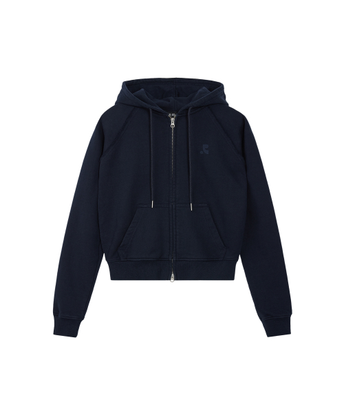 RS ZIP-UP HOODIE - NAVY