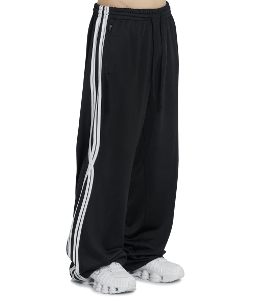 INTERSECT TRACK PANTS - BLACK