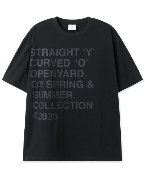 ★OY★BOLD LETTERS TEE - BLACK★正規品/韓国直送料込/人気 楽天市場】【正規品】[国内発送] OY オーワイ ロゴZIPポラ ロンT