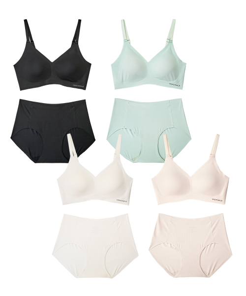 Soft Fit Selon V-образный бра+трусы на крючке — 4 шт