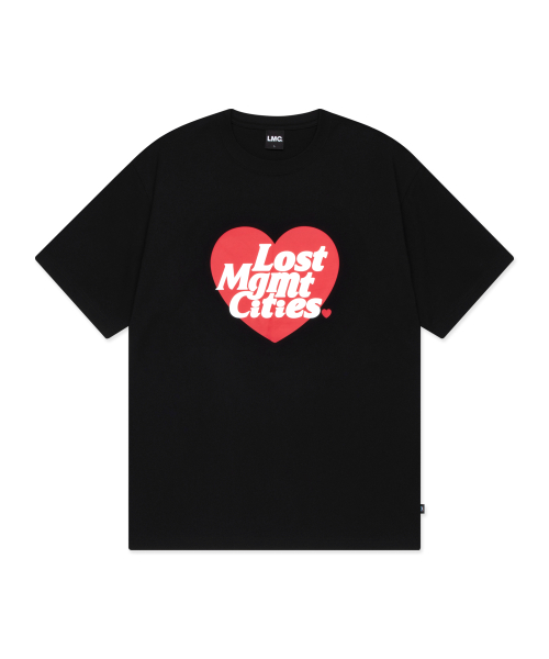 ★LMC★ HEART LOGO TEE black 0b4dc4a8103960c9b79032171f3edf