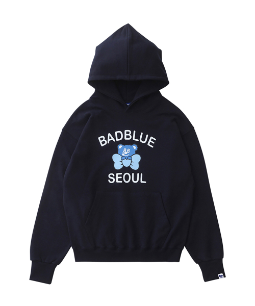 BadBear Seoul Hoodie Navy