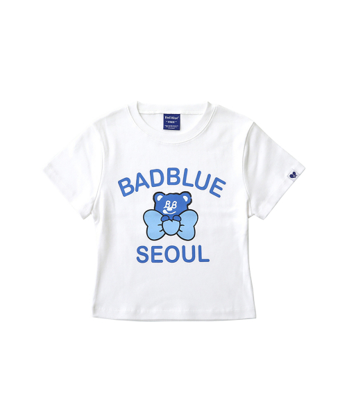 BadBear Seoul Slim Tee White