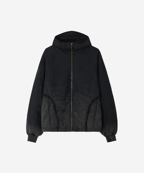 Destroyed Gradation Washing Puffer куртка