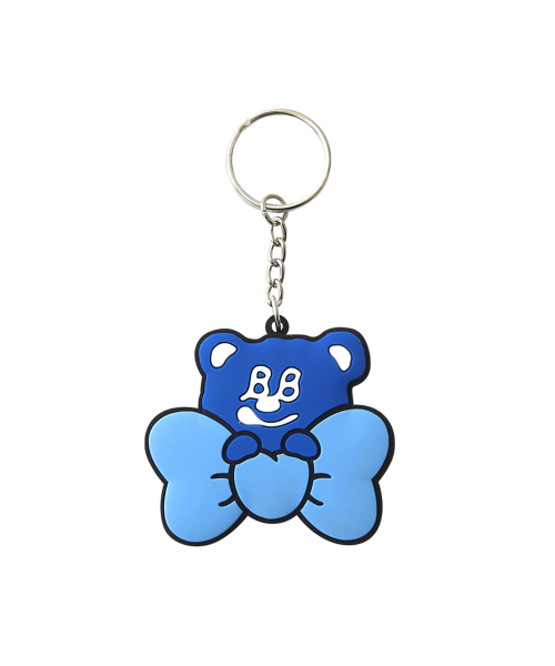Ribbon BadBear Rubber Keyring