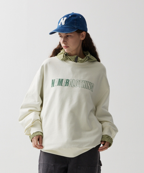 VINE LOGO SWEATSHIRTS OFF WHITE
