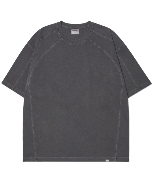 MOLTING T-SHIRT - угольно-серый