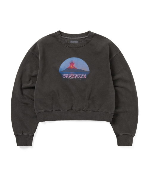 Volcano W Crewneck угольно-серый