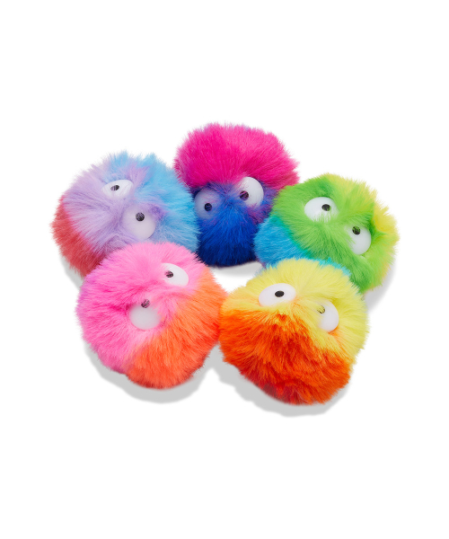 크록스키즈 지비츠 FUZZY PUFF CHARACTERS 5 세트