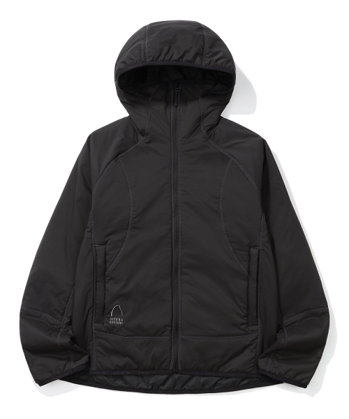 W) Легкая утепленная куртка ROSA BLACK