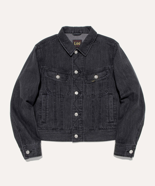 Женская джинсовая куртка байкера [101-J] Black washed