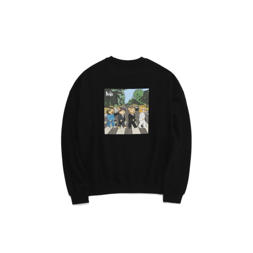아일랜드 프로젝트(ISLAND PROJECT) THE Bears Sweatshirt - Black - 사이즈 & 후기 | 무신사
