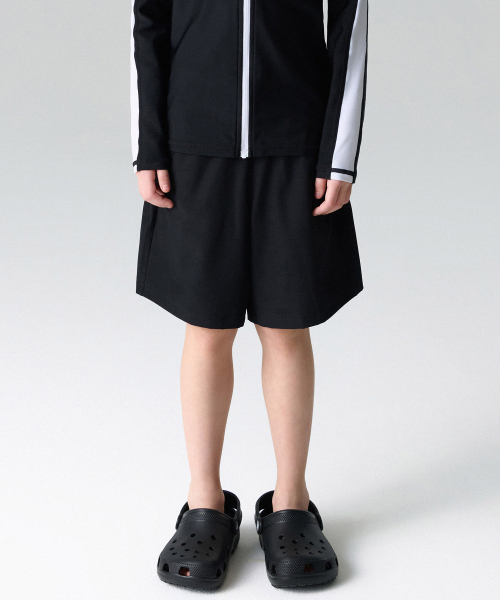 무신사 스탠다드 키즈() 워터 보드 쇼츠 [블랙] 상품 이미지