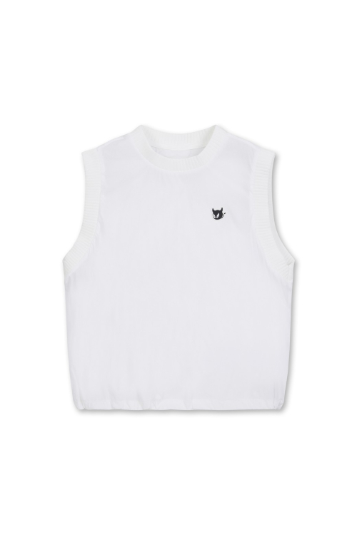 Women Waacky Pullover Vest_WWVAM25902WHX