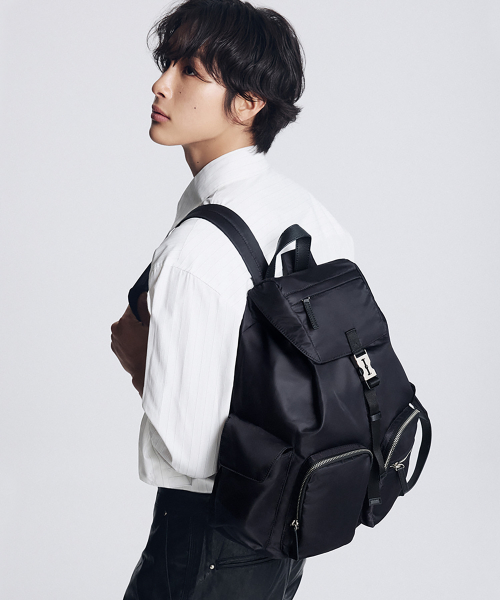 분크(VUNQUE) Hey Double Pocket Backpack L (헤이 더블 포켓 백팩
