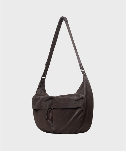 넌블랭크 크로스 백_DARK BROWN