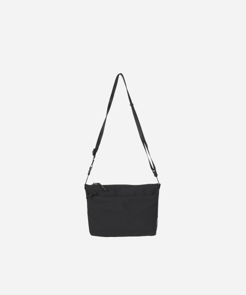 glow Recycled Nylon sacoche [Black]