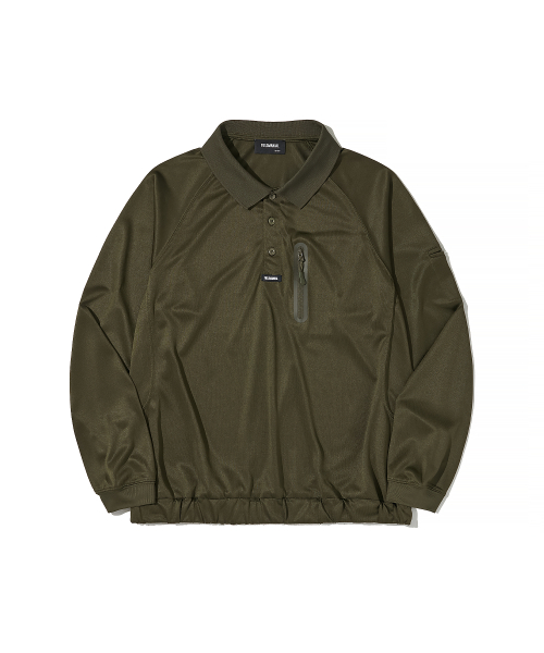 Пуловер-поло Utility Khaki