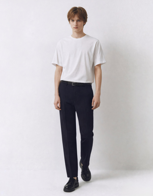 Премиум TR слаксы tapered fit на скрытой резинке 10115502/115502 [4color]