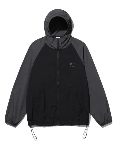 어반스터프() 디비전 후드 윈드 자켓 (블랙) 상품 이미지