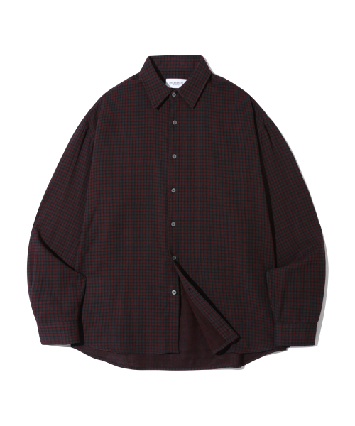 어반스터프() 더블 레이어 거즈 셔츠 (브릭) 상품 이미지