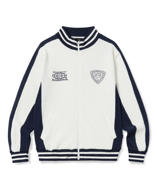 B SQUAD TRACK JACKET - OFF WHITE