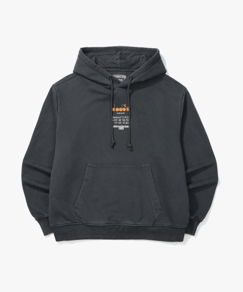 Худи Garment Dyeing GREY