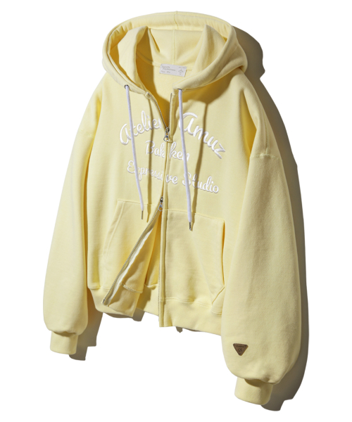 Худи на молнии Atelier Amuz BK79892_Yellow