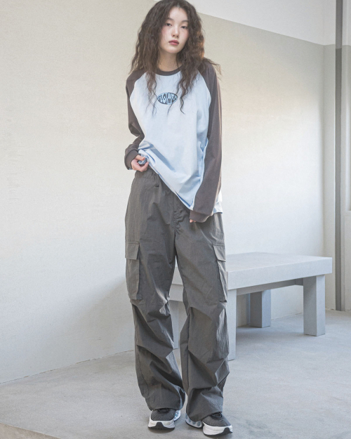 PARACHUTE CARGO PANTS(CHARCOAL)