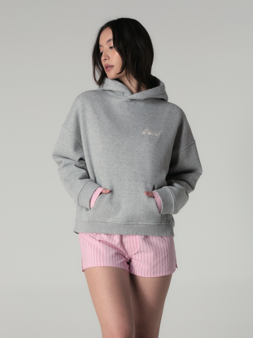 OVERSIZED COMFY HOODIE(IVORY)