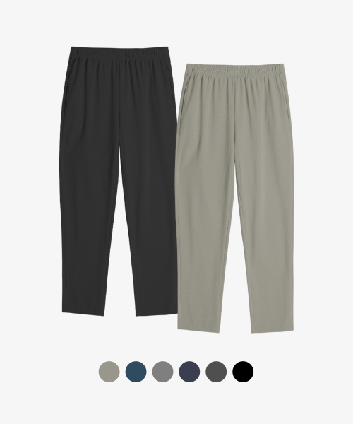 [2PACK] Лёгкие тренировочные брюки на резинке (M5OPSP02) 6 Colors